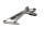 Passenger footrest mount, rear right bracket Yamaha FSZ 1000 Fazer RN14 05-05