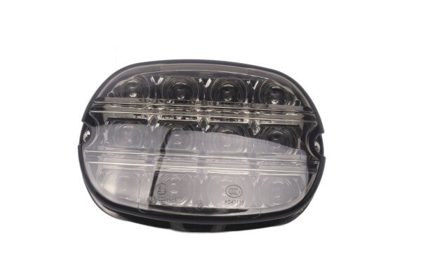 LED taillight smoked glass chrome Harley-Davidson Fat Boy 1750 FLFB Softail 20-20
