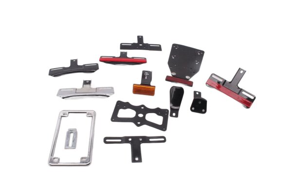 Nummerpladeholder, reflektorholder, nummerplade Harley-Davidson universell