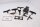 Nummerpladeholder, reflektorholder, nummerplade Harley-Davidson universell