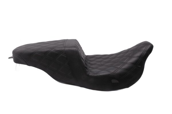 Quiltad soffa, enkel sits, Diamond Harley-Davidson Road King 1690 FLHR 20-20