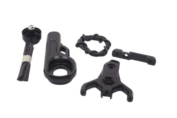 Ensemble support de plaque dimmatriculation, adaptateurs de montage et accessoires Harley-Davidson universell