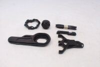 Ensemble support de plaque dimmatriculation, adaptateurs de montage et accessoires Harley-Davidson universell