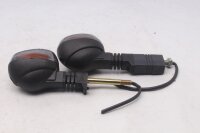 Front turn signals, left and right, black and orange housing Buell XB12X 1200 Ulysses 06-06