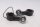 Clignotants (paire), fixation guidon, noirs, ronds, gauche, droit Harley-Davidson universell