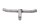 Portaequipajes delantero, soporte para astas, parte superior delantera de los instrumentos Yamaha FJR 1300 RP11 04-05