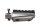 Almohadilla de goma para el reposapiés del pasajero trasero izquierdo Yamaha FSZ 1000 Fazer RN14 05-05