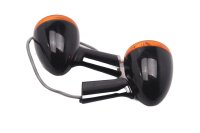 Indicator set black orange housing pair left right...