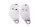 Footrest bracket carrier plate chrome set both sides Harley-Davidson universell