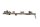 Riel de combustible, distribuidor de combustible, distribuidor de gasolina Yamaha FJR 1300 RP11 04-05