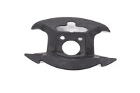 Front lower brake disc guard, fork bridge bracket Yamaha...