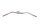 Guidon universel 25 mm 32 mm acier courbé moleté chromé 790 mm Lenker universell