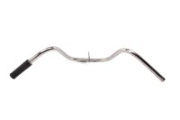 Guidon en tube dacier chromé de 25,4 mm,...