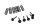 Molle della frizione, bulloni della piastra di pressione, set, cambio BMW F 800 ST K71 0234 06-12