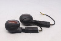 Front left and right turn signal pair, orange housing Buell XB12X 1200 Ulysses 06-06
