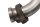 Udstødningsmanifold, udstødningsmanifold, udstødningsrør 2-i-1 Ducati Monster 600 ZDM600M 94-98