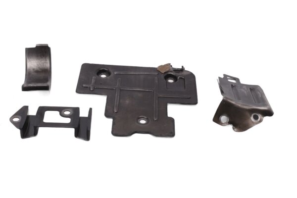 Oil pan sheet metal deflector screen, engine interior set complete Yamaha FJR 1300 RP11 04-05