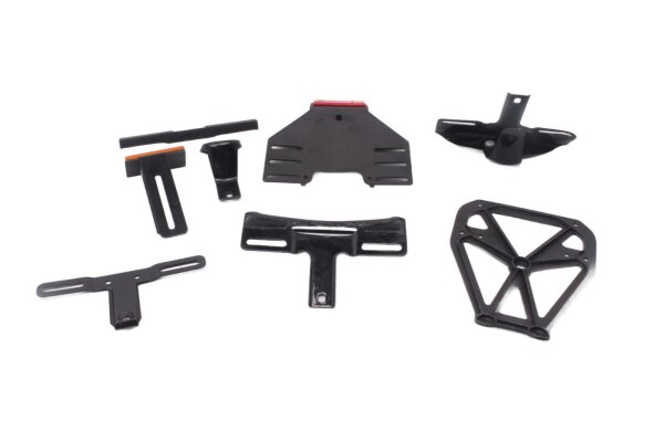 Kennzeichenhalter Reflektor Set Halter Rückstrahler Harley-Davidson universell