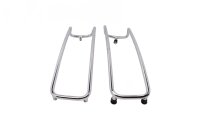 Chrome saddlebag brackets, pair for touring...