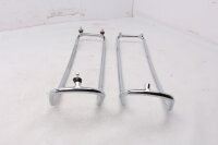 Supports de sacoches chromés, paire pour le tourisme Harley-Davidson universell