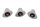 Chrome turn signal holder accessory set, universal Harley-Davidson universell