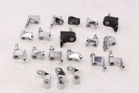 Blinker Halter universal chrom schwarz Aufnahme Harley-Davidson universell