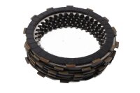 Clutch plates, friction discs, set, wet clutch Kawasaki...