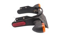 Support de plaque dimmatriculation, réflecteur, support de clignotant, clignotants Harley-Davidson universell