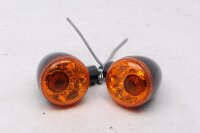 Paire de clignotants à LED, noir/orange,...