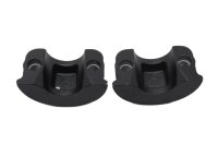 Colliers de serrage pour pompe de frein avant, noirs, lot de 2. Harley-Davidson universell