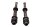 Paire dinserts déchappement DB killer, DB killer universel 25 Harley-Davidson universell