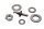 Set afstandhouders voor koppelingsdrukstanglager Kawasaki ZR 7S ZR750F 99-04