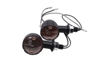 Black indicator set, pair, left and right, round,...