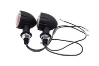 Black indicator set, pair, left and right, round,...
