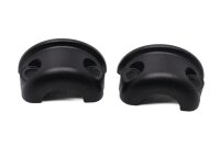 Brake pump clamp, front, black, set of two...