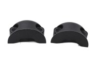 Brake pump clamp, front, black, set of two...