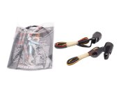 Mini indicadores LED, negros, par, juego universal de...
