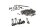 Ruuvivalikoima, kierrepultit, mutterit, aluslevyt BMW R 1100 GS 259 0409 93-99