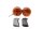 Blinker mit Gehäuse links rechts rund orange Harley-Davidson universell