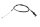 Throttle cable adjusting screw, universal cable 1000mm Motorrad Zubehör universell