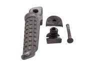 Rear right passenger footrest complete with rubber grips,...