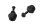 Windshield holder rubber buffer set side mount BMW R 1100 GS 259 0409 93-99
