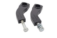 Set di rialzi per manubrio, neri, rialzi universali Harley-Davidson universell
