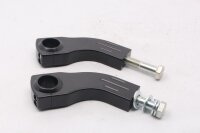 Set di rialzi per manubrio, neri, rialzi universali Harley-Davidson universell