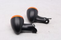 Blinkerpaar schwarz orange Gehäuse links rechts Harley-Davidson universell