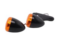 Conjunto de indicadores LED negro naranja izquierda...