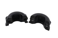 Front brake pump clamp set, black Harley-Davidson universell