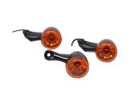 Blinkerhus svart orange vänster höger Harley-Davidson universell