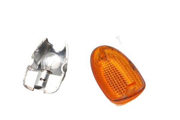 Achterste linker richtingaanwijzerbehuizing, oranje glas en fitting BMW R 1100 GS 259 0409 93-99