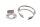 Air filter cover insert, air filter box conversion kit Harley-Davidson universell